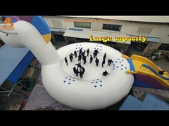 Licorne gonflable en bâche PVC 0,9 mm pour parc aquatique et plage