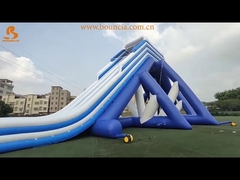 Bouncia Structures Gonflables Personnalisées Parc Aquatique Flottant Solution Toboggan Géant