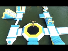 Trampoline flottant sur l'eau Gonflable en PVC Matériau durable