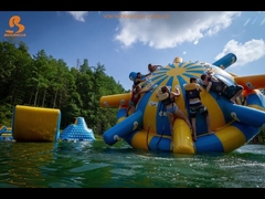 Impression de logo OVNI Spinner à eau gonflable / Saturnes à eau gonflable