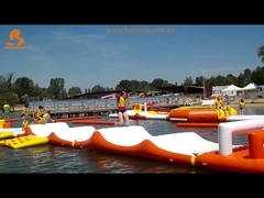 Matériau durable gonflable de sport aquatique glissant anti-UV et chaleur