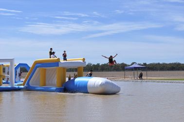 Water Resistance Outdoor Inflatable Water Park / Floating Water Park Projects