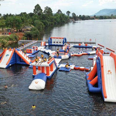 Qualité Équipement gonflable de parc aquatique de jeux de l&#039;eau du Cambodge pour des enfants et des adultes Usine
